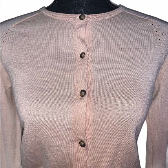 Ann Taylor Loft Button Front Cardigan - Picture 2 of 7